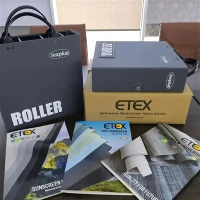 ETEX Blinds Factory یک تولید کننده و عمده فروش پارچه غلتکی بلک اوت درجه یک است